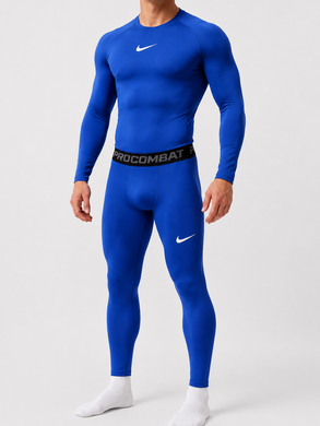 Компресійний термокомплект Dri Fit Park синій