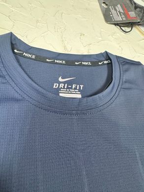 Тренувальна футболка Dri-FIT темно-синя
