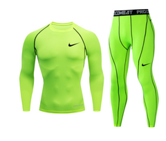 Термокомплект Nike Pro Combat  light green M