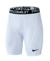 Треки лосины футбольные Nike Pro Combat 2.0 white S