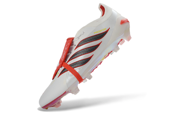 Бутсы футбольные 26 Predator Elite Tongue FG white red 41