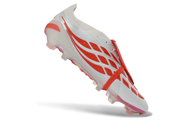 Бутсы футбольные 26 Predator Elite Tongue FG white red 41