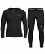 Термокомплект Nike Pro Combat черный S