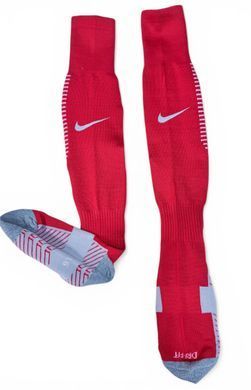 Футбольні гетри Dri Fit червоні